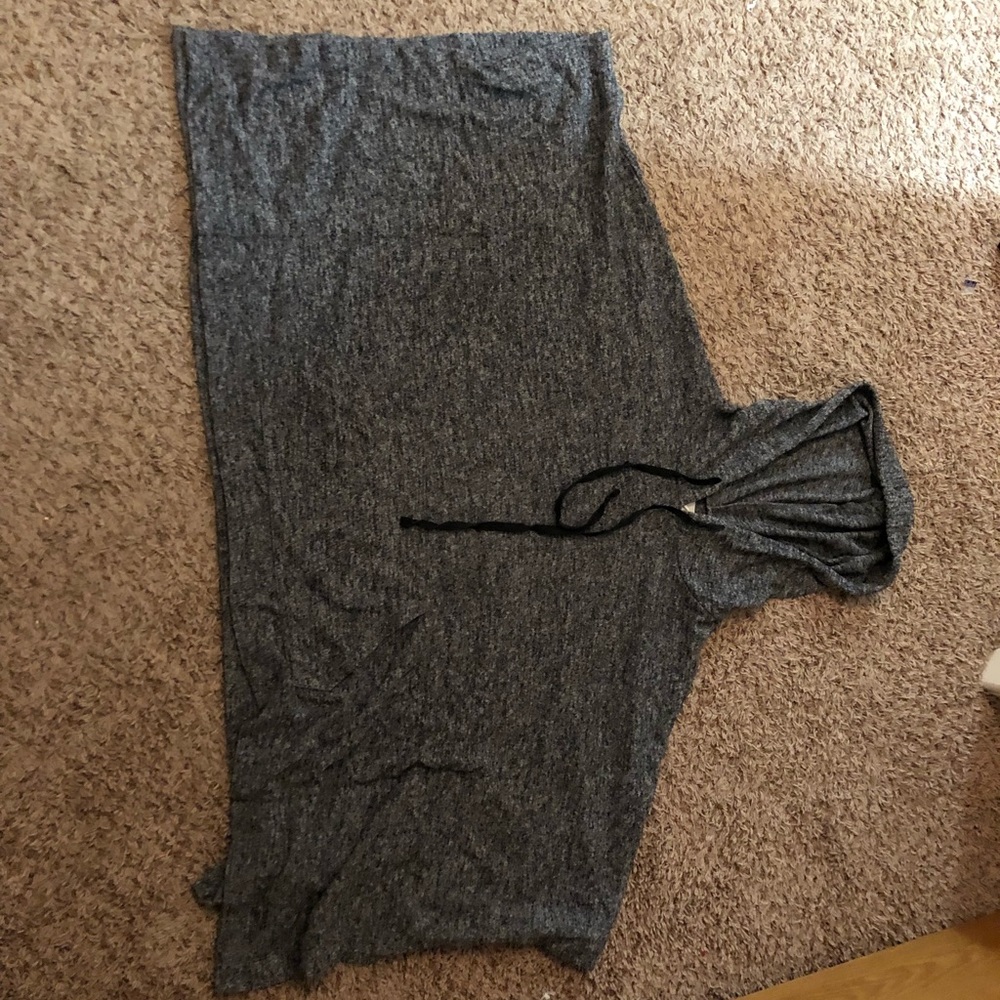 Poncho sweatshirt
